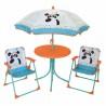 Muebles de Jardín Fun House Infantil Oso Panda 4 Piezas