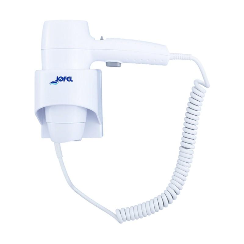 Secador de Pelo Jofel Soporte de Pared Blanco 1200 W