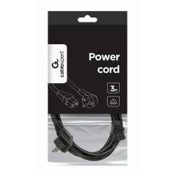 Cable de Alimentación GEMBIRD PC-186-VDE-3M 3 m