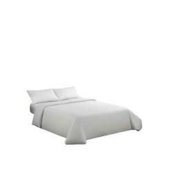 Juego de funda nórdica Alexandra House Living Qutun Blanco Cama de 200 4 Piezas