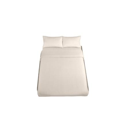 Juego de funda nórdica Alexandra House Living QUTUN Natural Cama de 180 4 Piezas