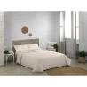 Juego de funda nórdica Alexandra House Living QUTUN Natural Cama de 180 4 Piezas