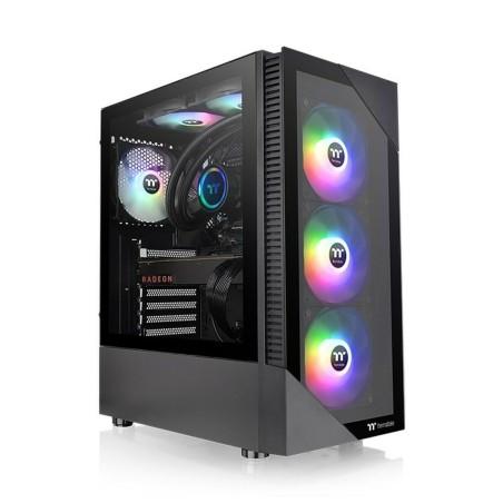 Caja Semitorre ATX THERMALTAKE View 200 TG ARGB Negro