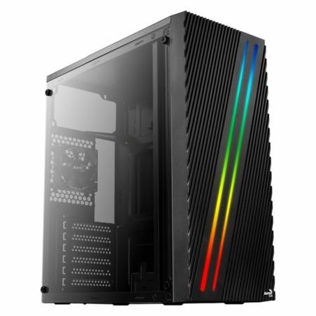 Caja Semitorre ATX Aerocool ACCM-PV19012.11 RGB USB 3.0 Negro