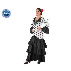 Disfraz para Adultos Negro Bailaora Flamenca XXL