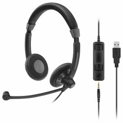 Auriculares con Micrófono Epos 1000635 Negro Bluetooth