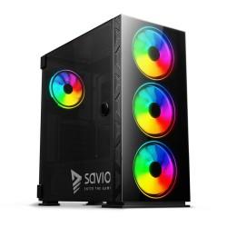 Caja Semitorre ATX Savio SAVGC-PRIMEX1 Negro