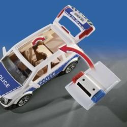 Coche con Luz y Sonido City Action Police Playmobil Squad Car with Lights and Sound