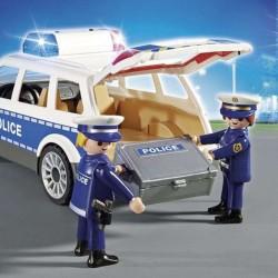 Coche con Luz y Sonido City Action Police Playmobil Squad Car with Lights and Sound