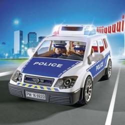 Coche con Luz y Sonido City Action Police Playmobil Squad Car with Lights and Sound