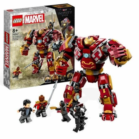 Playset Lego Marvel 76247 The Hulkbuster: The battle of Wakanda 385 Piezas