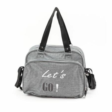 Bolso Cambiador de Pañales Baby on Board SIMPLY Lets'Go Gris