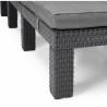 Tumbona Allibert by KETER Daytona De Luxe 187 x 58 x 29 cm Gris