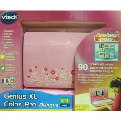 Ordenador portátil Vtech Genius XL Pro FR-EN Juguete Interactivo + 6 Años