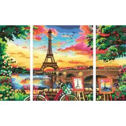 Set de Pintura por Números Ravensburger 20134 80 x 50 cm 4 Piezas 1 Pieza 4 Unidades