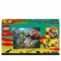 Playset Lego Jurassic Park 30th Anniversary 76958 Dilophosaurus Ambush 211 Piezas