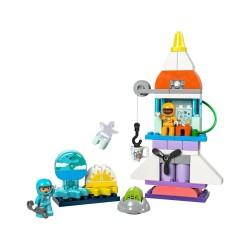 Playset Lego 10422  3 in 1 Space Shuttle Adventure 58 Piezas