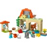 Playset Lego 10416 Caring for Animals at ther farm 74 Piezas