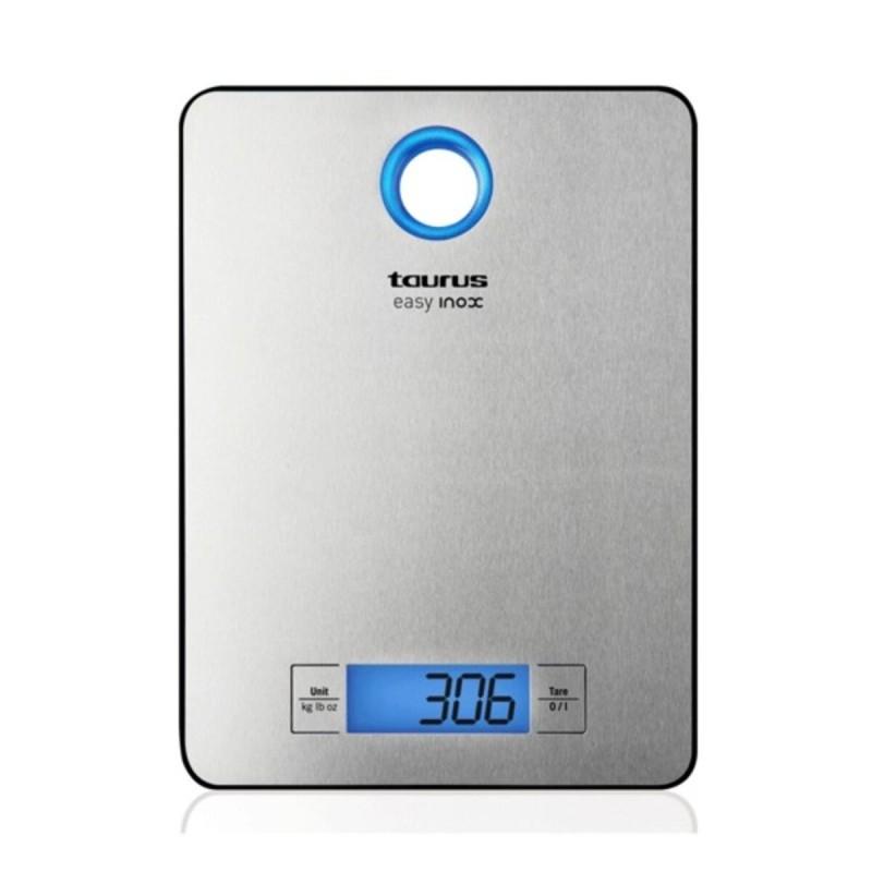 Báscula Digital de Cocina Taurus EASY INOX Acero Inoxidable