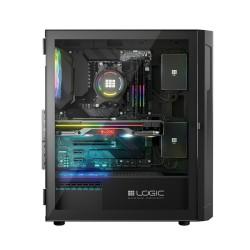 Caja Semitorre ATX Logic ARAMIS ARGB Negro