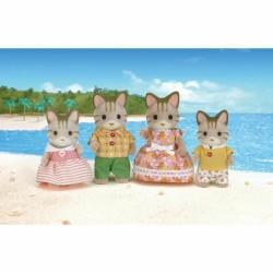 Figuras de Acción Sylvanian Families Striped Cat Family