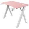 Mesa de Escritorio Mars Gaming MGD100RGBP Blanco Rosa Acero 100 x 60 cm