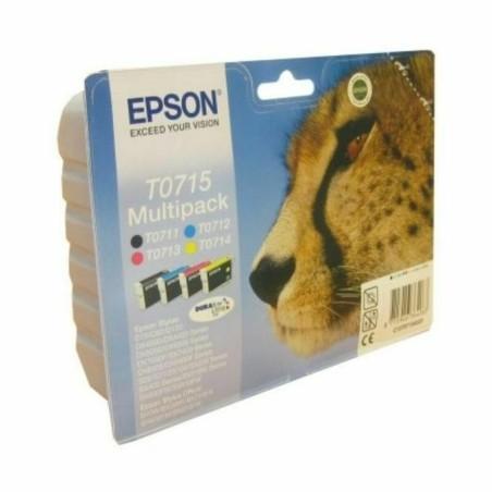 Cartucho de Tinta Original Epson C13T07154012 Cian Magenta Amarillo Negro