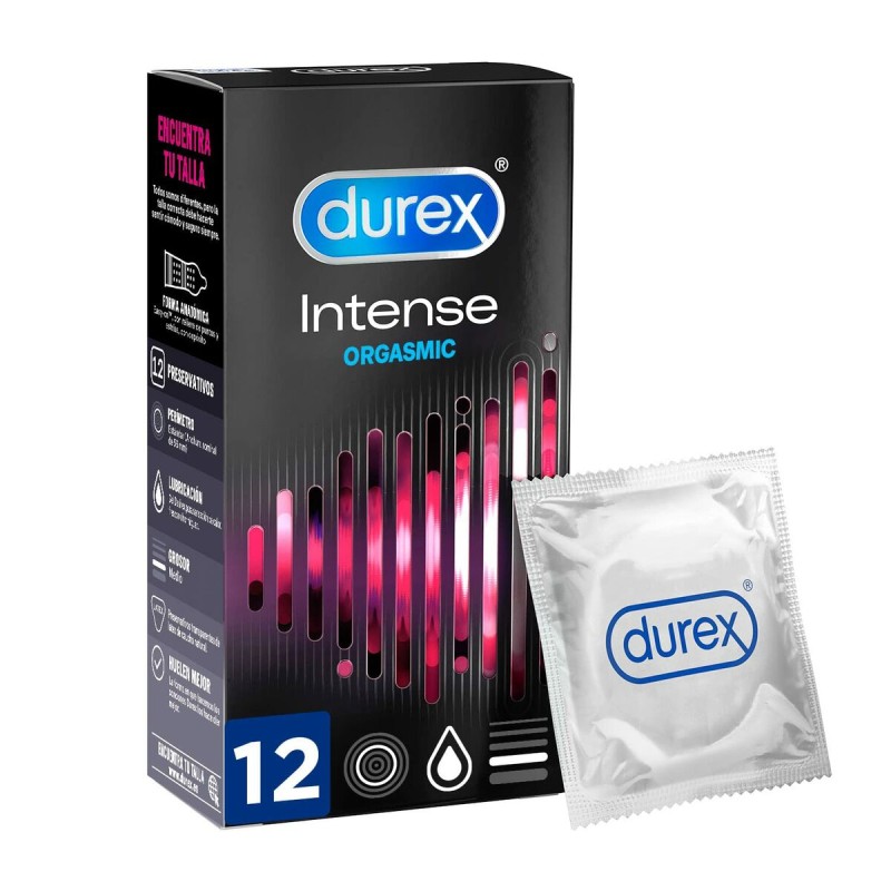 Preservativos Durex Intense Orgasmic 12 Unidades