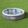 Piscina Hinchable Bestway 366 x 76 cm Gris 5377 L