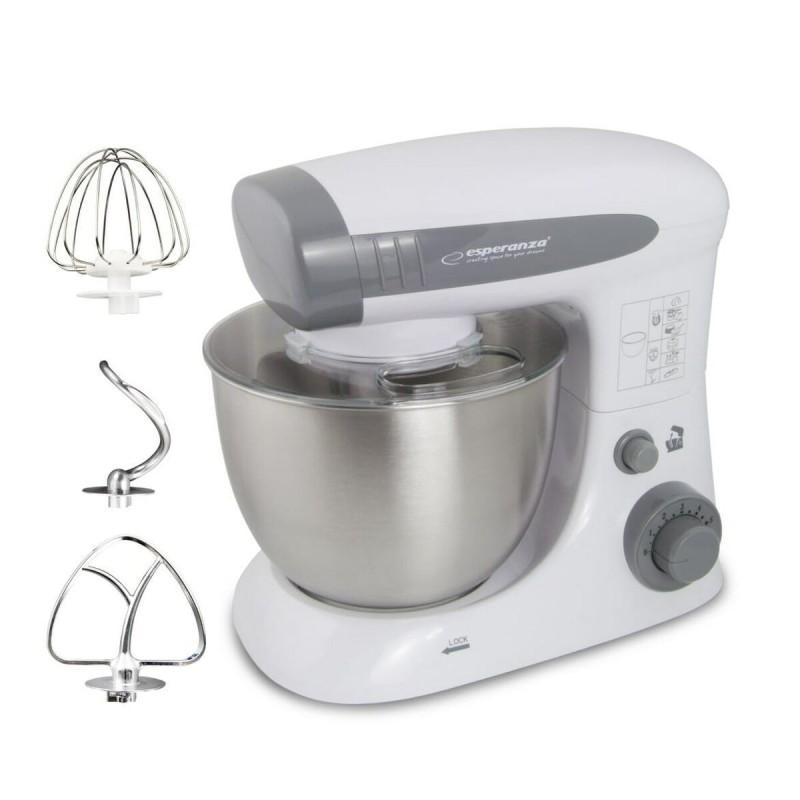 Robot de Cocina Esperanza EKM024 Blanco Gris 800 W 4 L