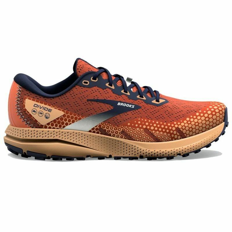 Zapatillas de Running para Adultos Brooks Divide 3 Naranja Hombre