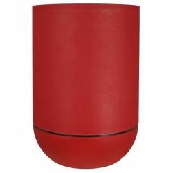 Maceta Riviera Ø 50 cm Rojo Plástico Redondo