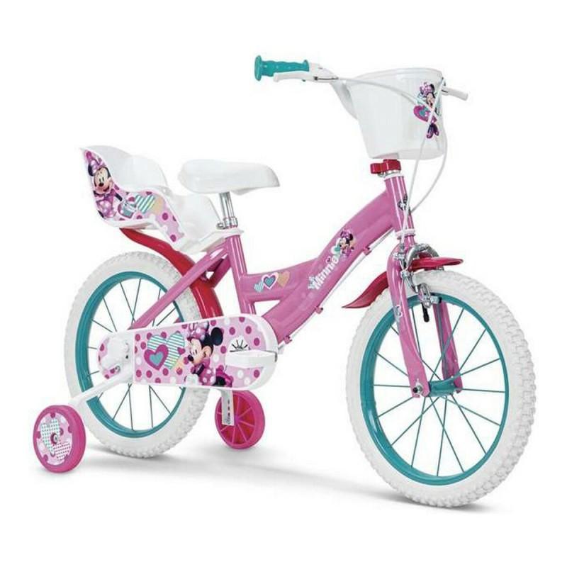 Bicicleta Infantil Minnie Mouse 16" 5-8 Años