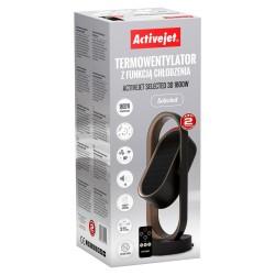 Termoventilador Portátil Activejet Selected 3D Negro Bronce 1800 W