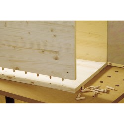 Kit para ensamblaje de madera Wolfcraft 4645000 Universal 79 Piezas