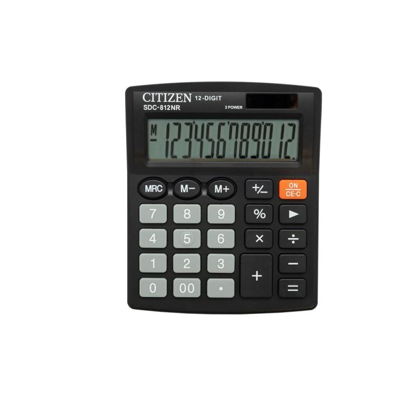 Calculadora Citizen SDC-812NR Negro