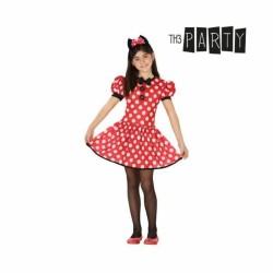 Disfraz para Niños Minnie Mouse 26947 Rojo Fantasía 5-6 Años (2 Piezas)