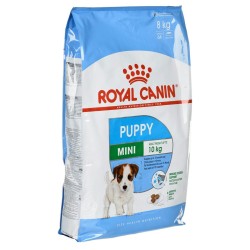 Pienso Royal Canin Mini Puppy Cachorro/Junior Pollo Arroz Aves 8 kg