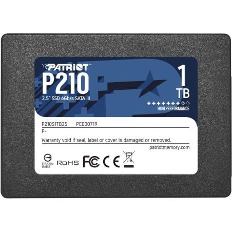 Disco Duro Patriot Memory P210 1 TB HDD 1 TB SSD