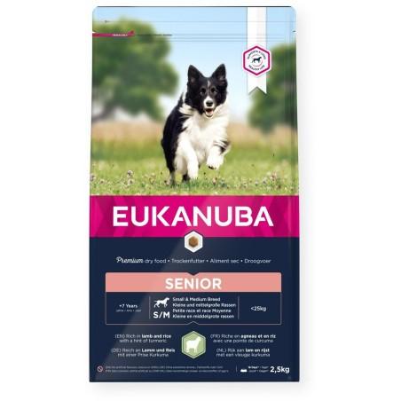 Pienso Eukanuba Mature & Senior Adulto Cordero Arroz 2,5 kg