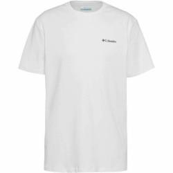 Camiseta de Manga Corta Hombre Columbia Csc Basic Logo™ Blanco