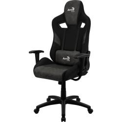 Silla Gaming Aerocool COUNT AeroSuede 180º Negro