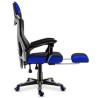 Silla Gaming Huzaro Combat 3.0 Azul Negro Negro/Azul