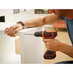 Atornillador Black & Decker BDCDD12KB-QW 10,8 V