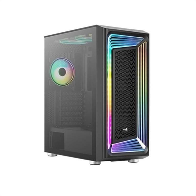 Caja Semitorre ATX Aerocool INTERSTELLAR-G-BK-V1 Negro