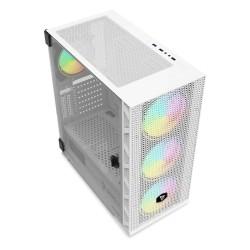 Caja Semitorre ATX Savio RAPTOR WHITE X1 Negro Multicolor