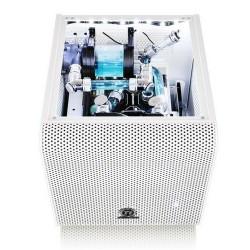 Caja Semitorre Mini ITX THERMALTAKE Core V1 Snow Edition Blanco