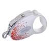 Correa para Perro Flexi Glam Splash 3 m Blanco S