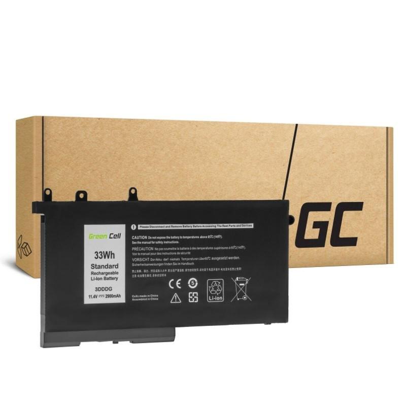 Batería para Portátil Green Cell 3DDDG Negro 2900 mAh