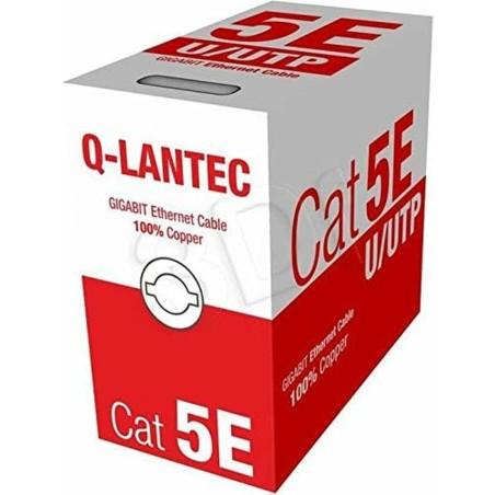 Cable de Red Rígido UTP Categoría 5e Q-Lantec KIU5PVC305NC Gris 305 m